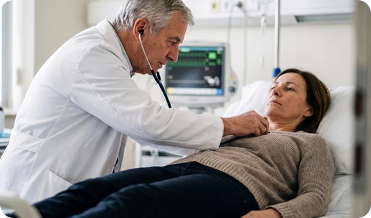 Bedside stethoscope at Urgent Care USA, Plant City FL