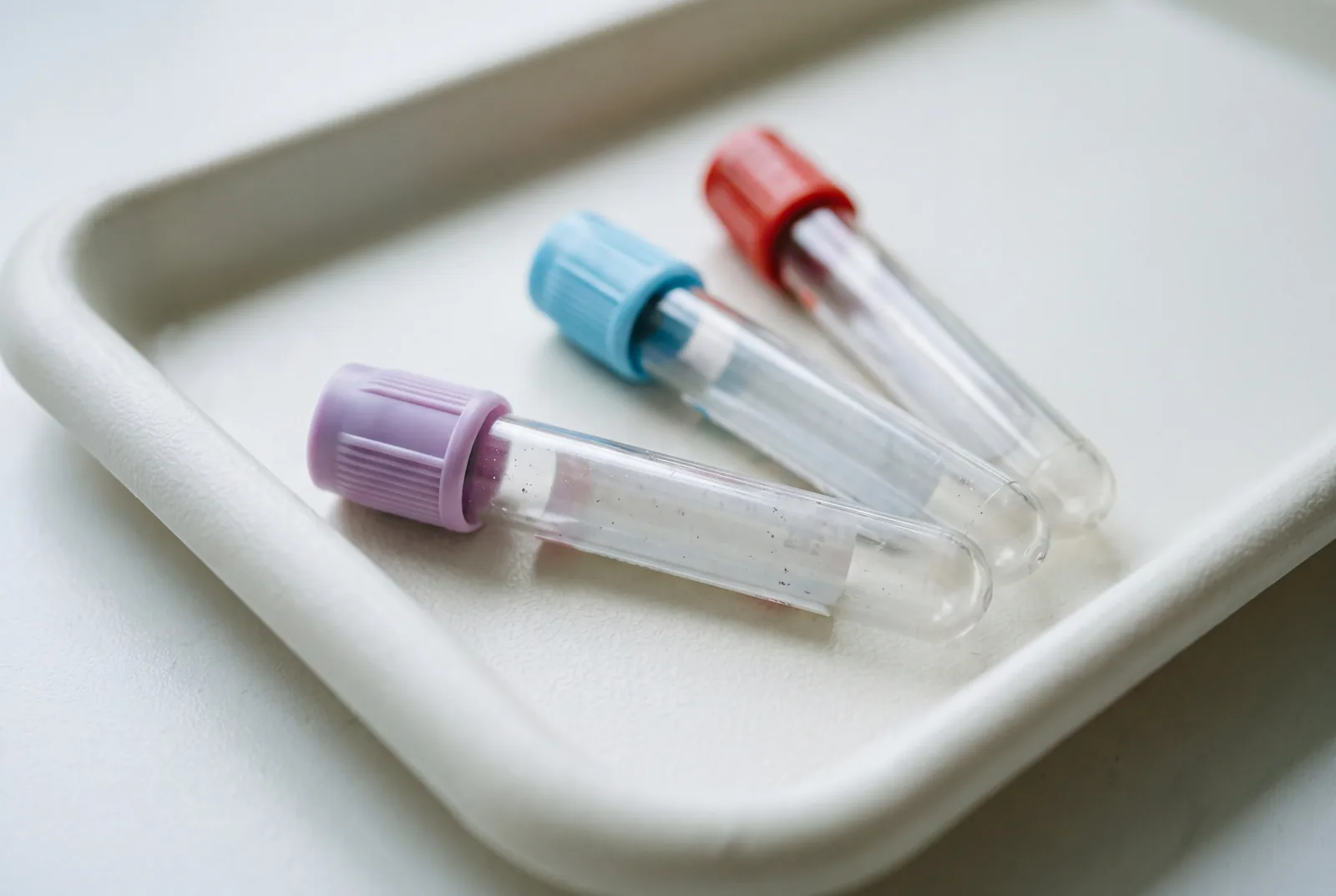 Blood sample tubes at Urgent Care USA, Plant City FL