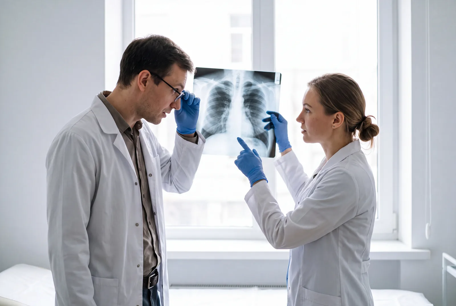 Chest film consult at Urgent Care USA, Plant City FL