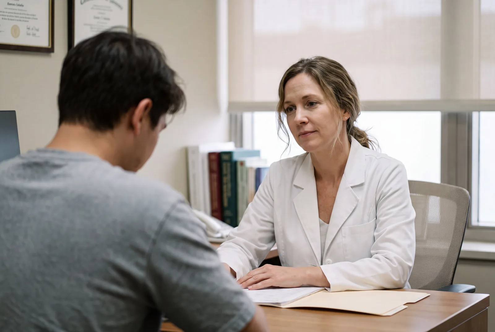 Confidential consult at Urgent Care USA, Plant City FL