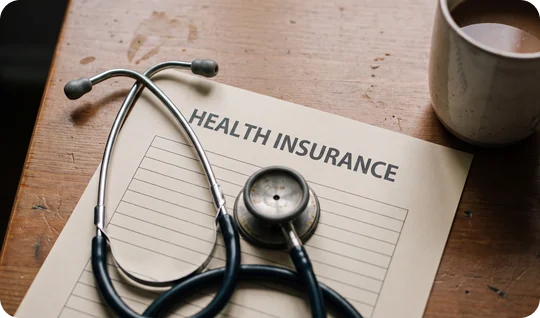 Insurance paperwork at Urgent Care USA, Plant City FL