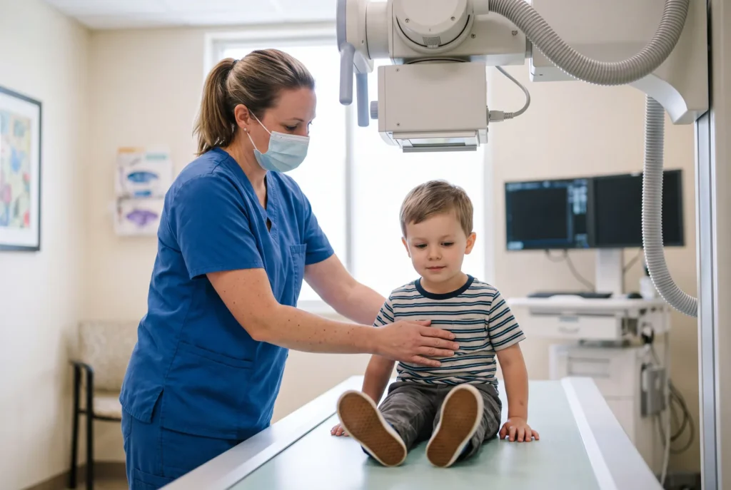 Paediatric xray at Urgent Care USA, Plant City FL