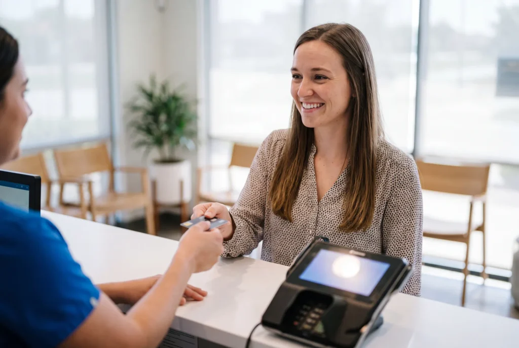 Patient payment at Urgent Care USA, Plant City FL