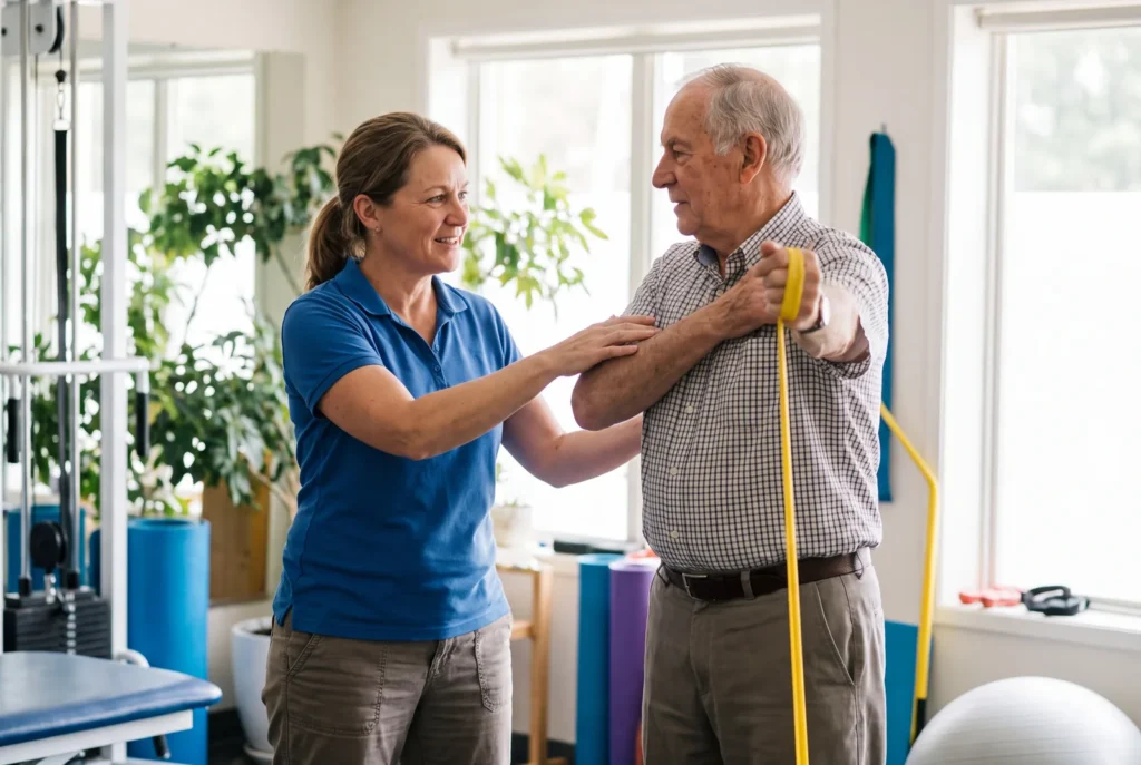 Physical therapy at Urgent Care USA, Plant City FL