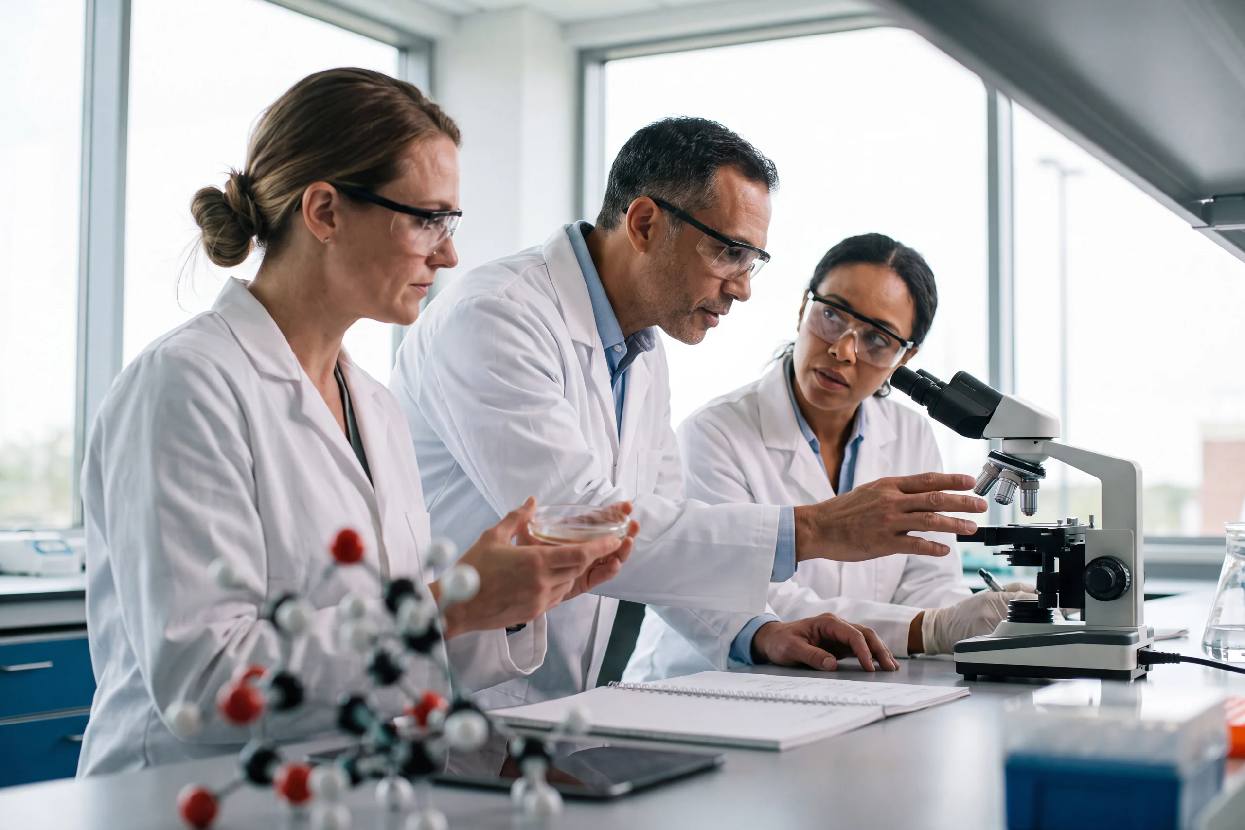 Science team lab at Urgent Care USA, Plant City FL