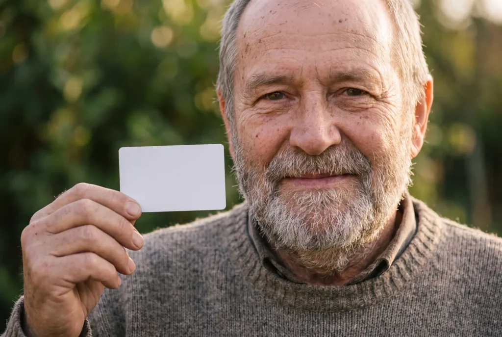 Senior insurance card at Urgent Care USA, Plant City FL