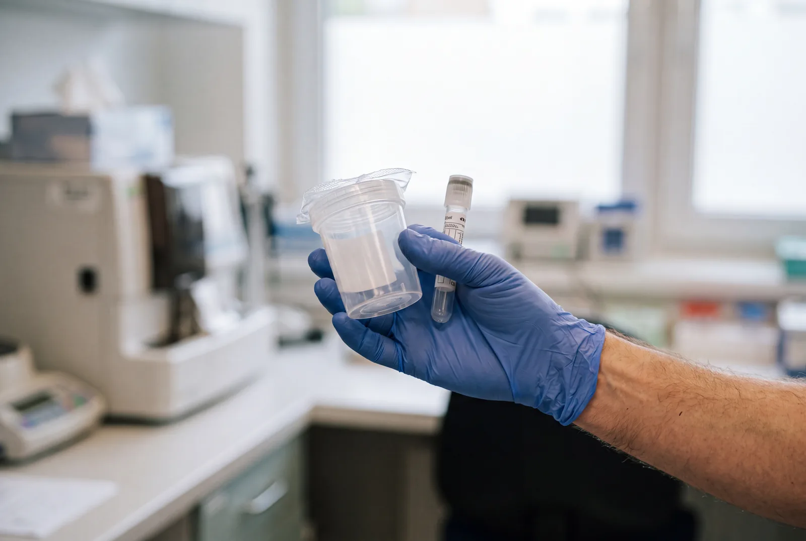 Specimen collection at Urgent Care USA, Plant City FL