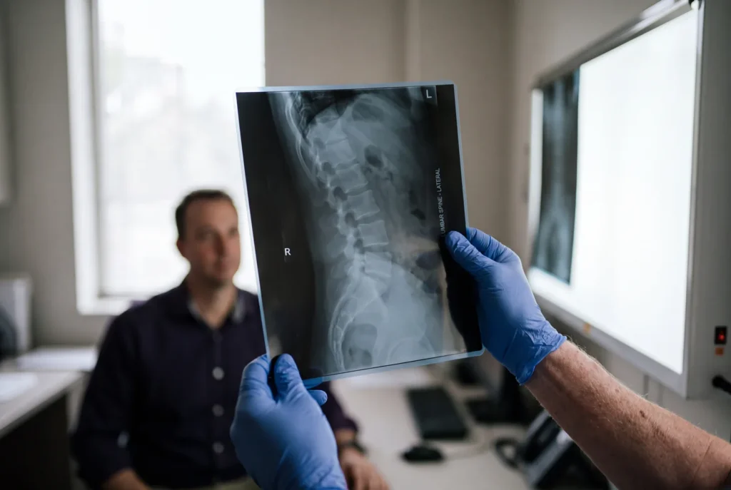 Spine radiograph at Urgent Care USA, Plant City FL